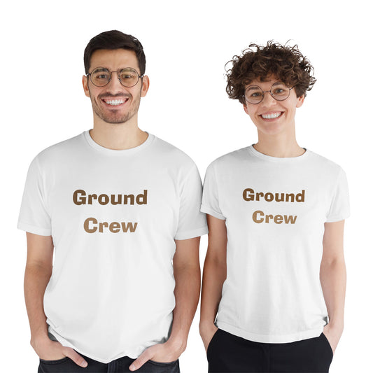 Couple's Pima Cotton "Ground Crew" Tshirt