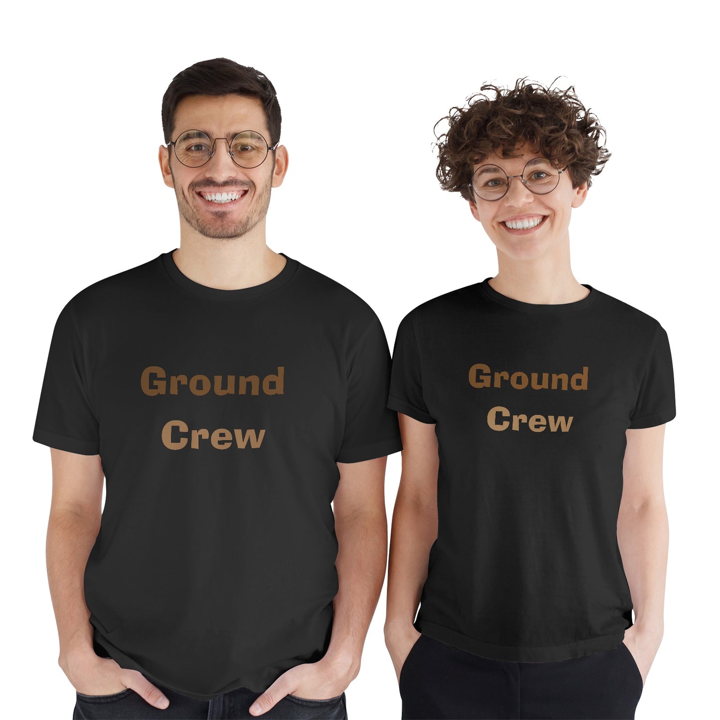 Couple's Pima Cotton "Ground Crew" Tshirt