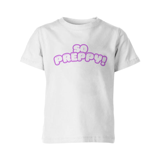 So Preppy Kid's Crew Neck T-shirt